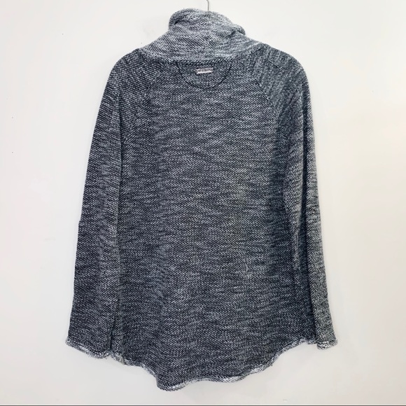 CALVIN KLEIN Gray Cowl Neck Long Sleeve Sweatshirt - Picture 9 of 11